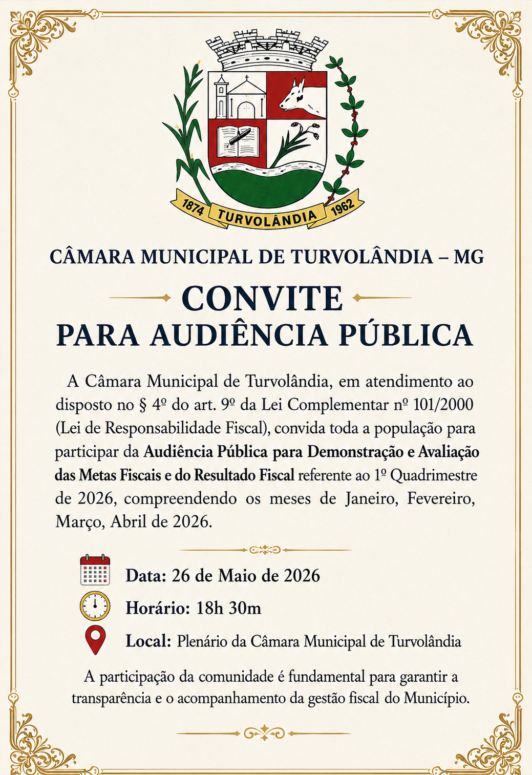 Convite Audiência Pública 