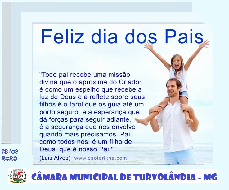 Imagem da notícia: 13 DE AGOSTO DIA DOS PAIS
