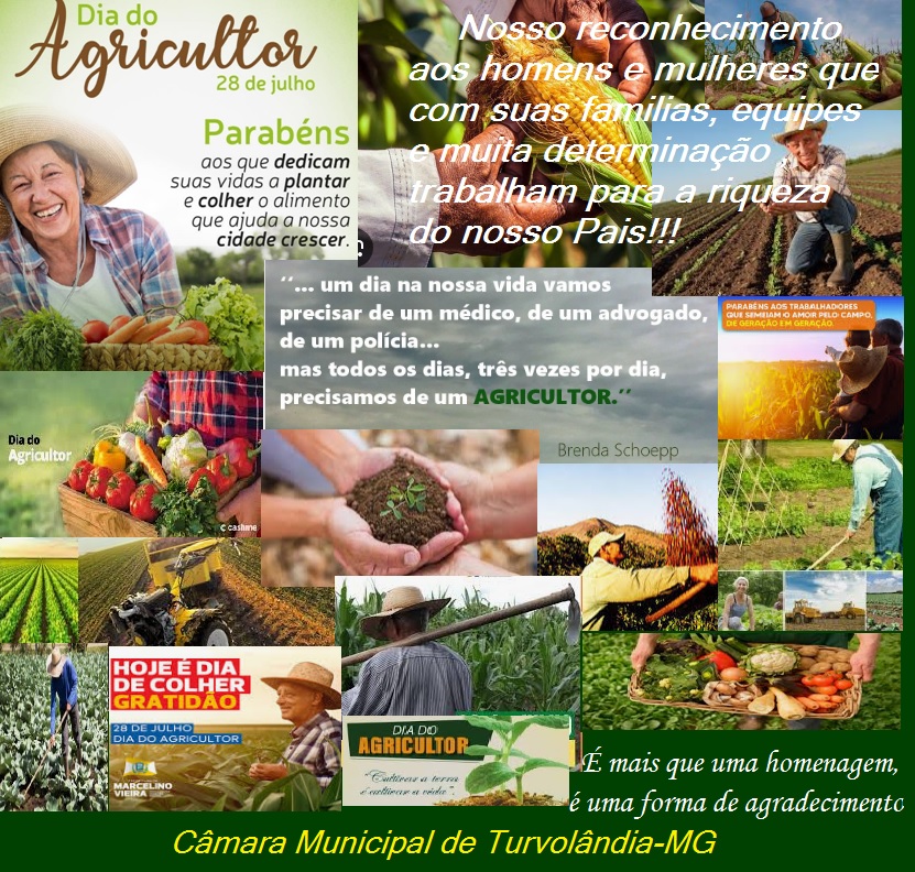 Imagem da notícia: 28 DE JULHO - DIA DO AGRICULTOR