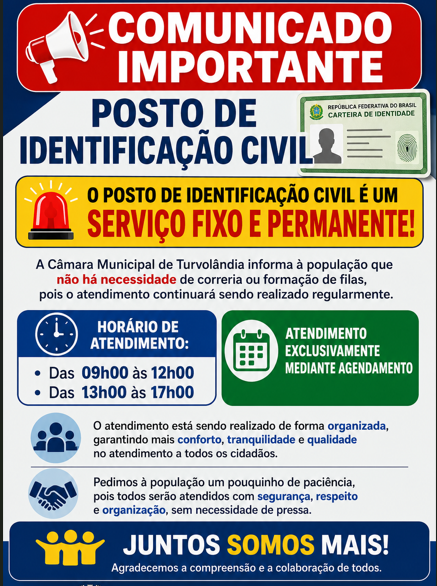 Imagem principal da notícia Comunicado