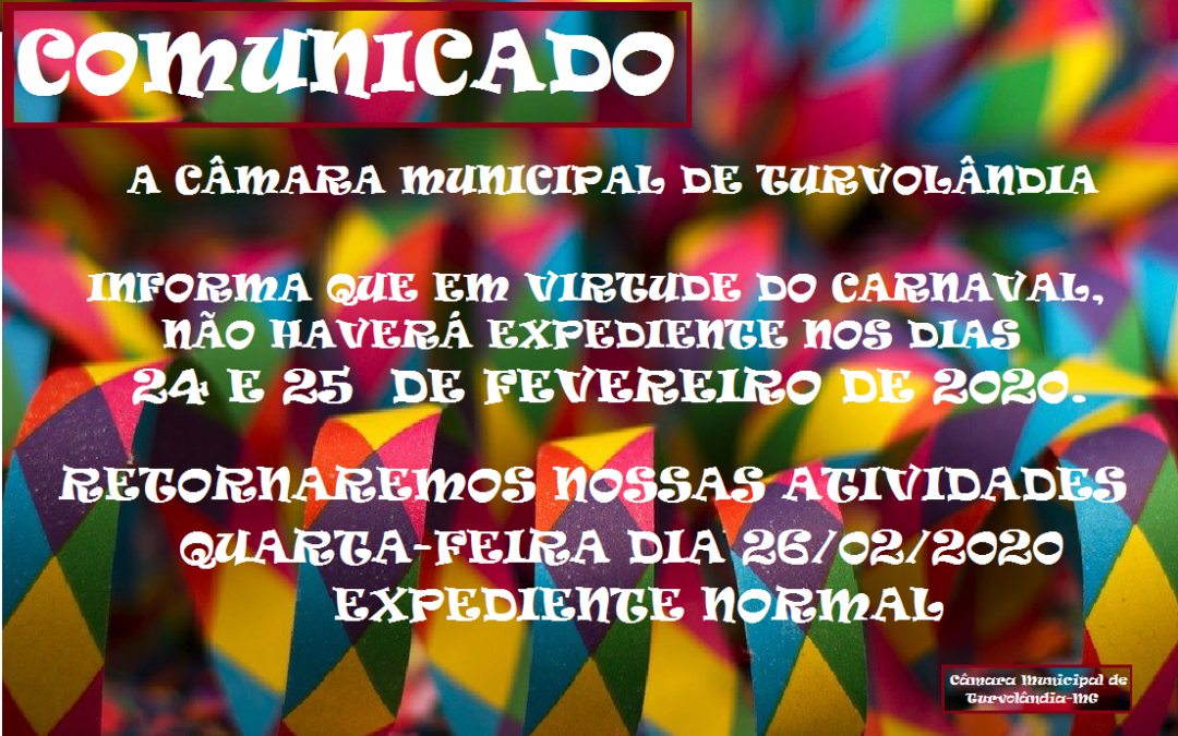 Imagem da notícia: COMUNICADO