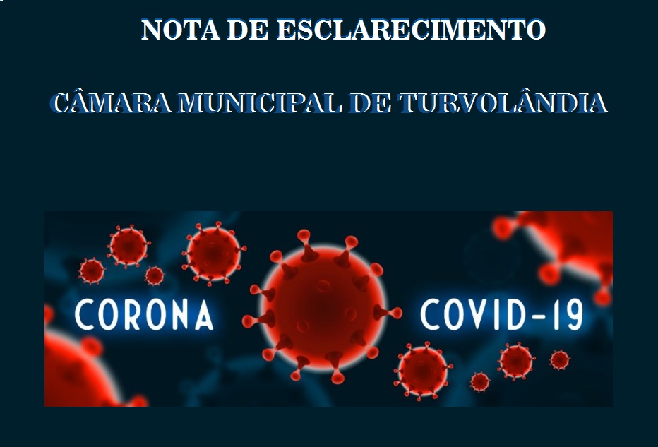 Imagem da notícia: NOTA DE ESCLARECIMENTO À POPULAÇÃO TURVOLANDENSE