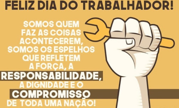 Imagem da notícia: 1º DE MAIO – DIA DO TRABALHO