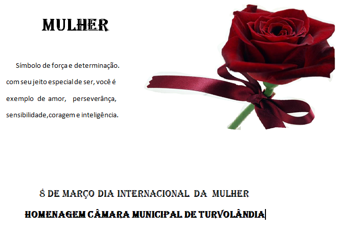 Imagem da notícia: 8 de Março Dia Internacional da MULHER