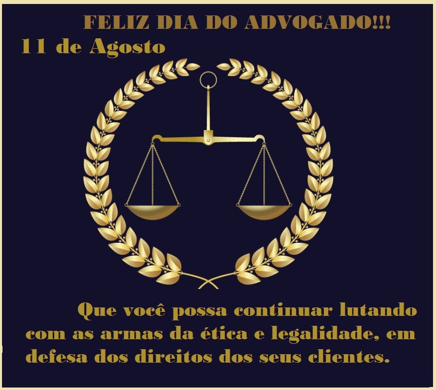 Imagem da notícia: DIA DO ADVOGADO