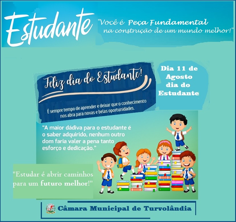 Imagem da notícia: 11 de Agosto, dia do Estudante